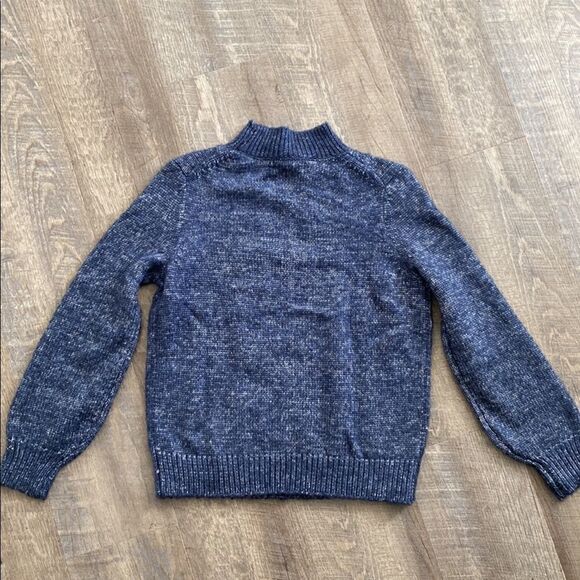 Banana Republic Cozy Cable Mock-Neck Sweater - Picture 3 of 9